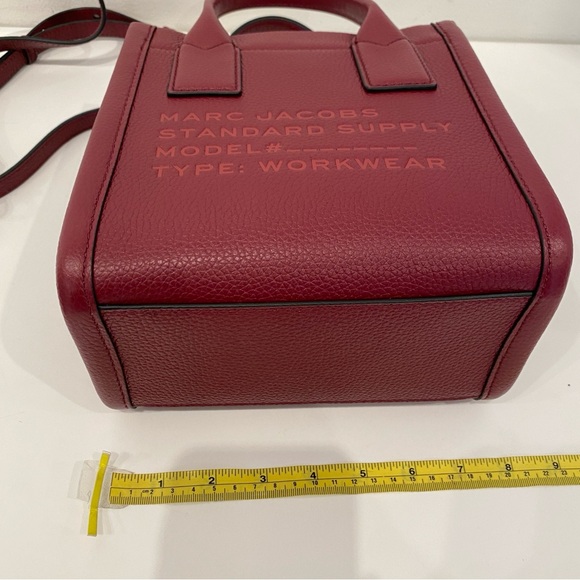 Marc Jacobs 4P4HCR012H01 Small Leather Satchel Bag - Picture 5 of 7